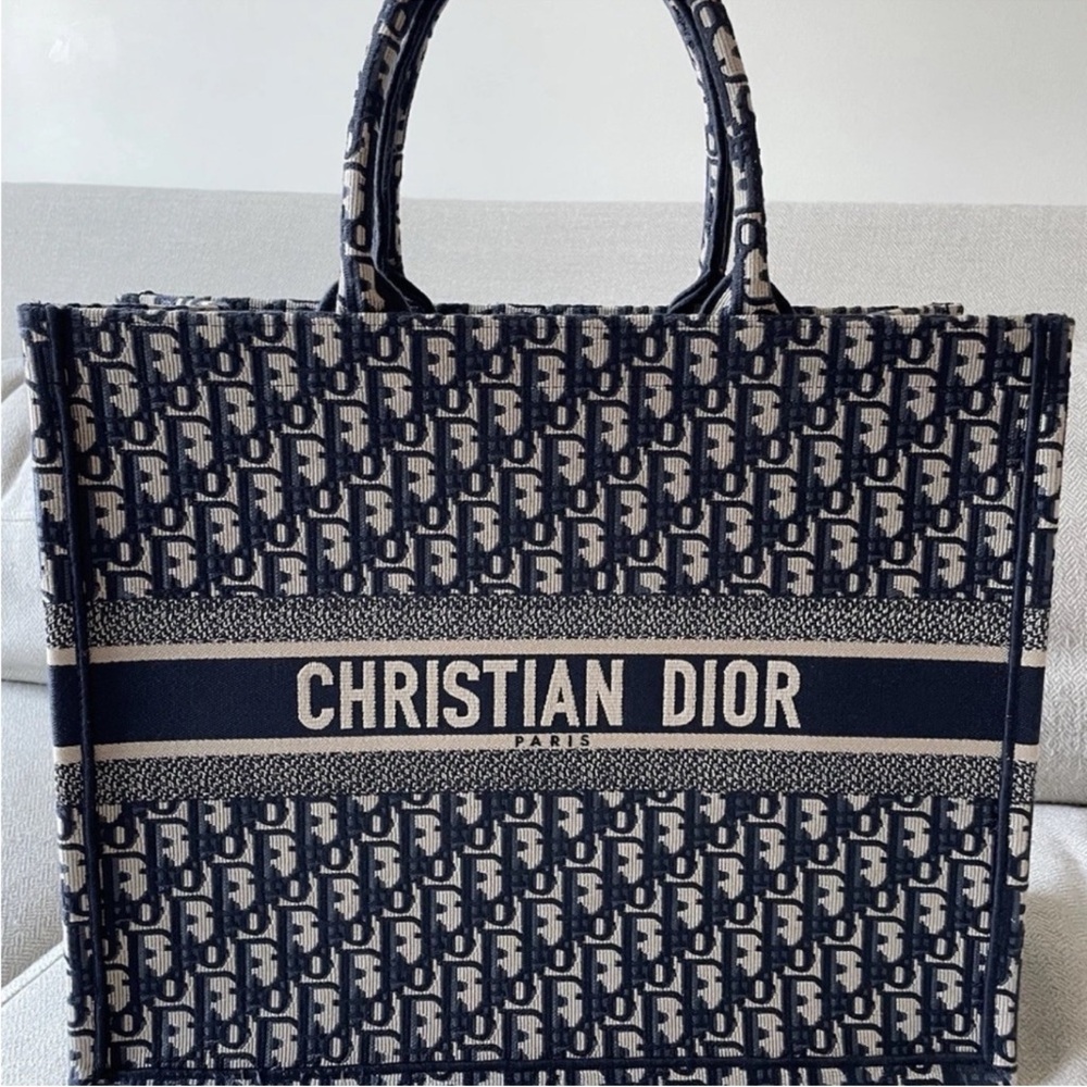 Christian Dior Book Tote (large